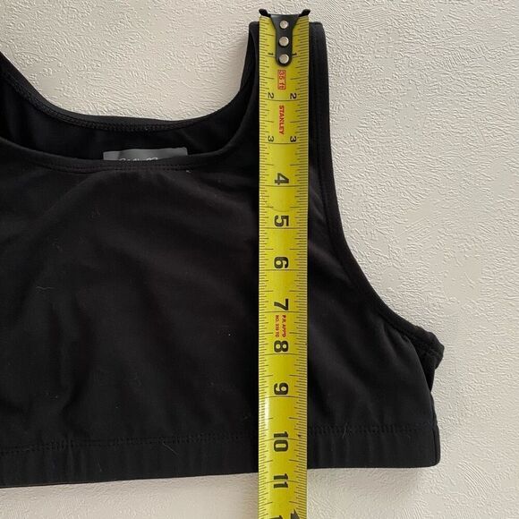 Eddie Bauer Kids Black Athletic Crop Top | Swim/Active | Size XL (16) - Picture 5 of 5